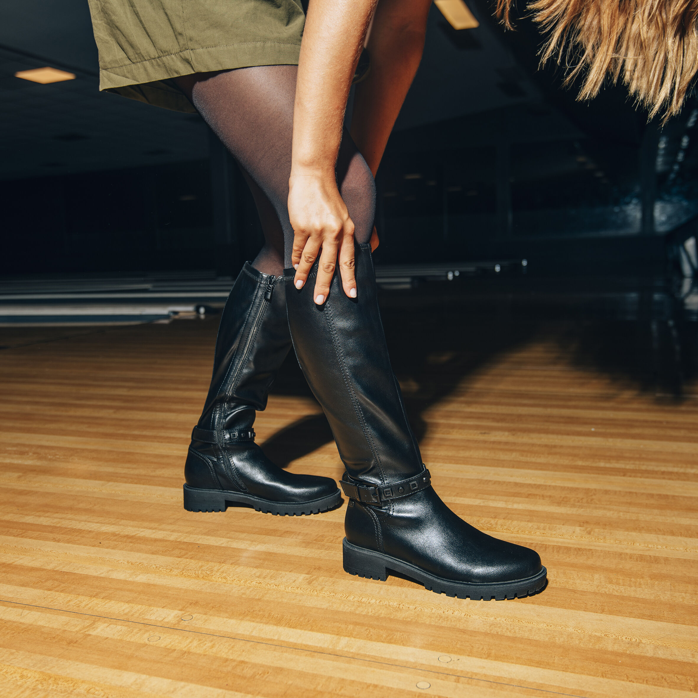 Bottes hot sale plates femmes